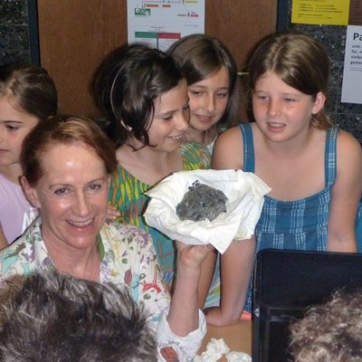 Schulbesuch mit Seglern, S. Volpi in Rümlang.